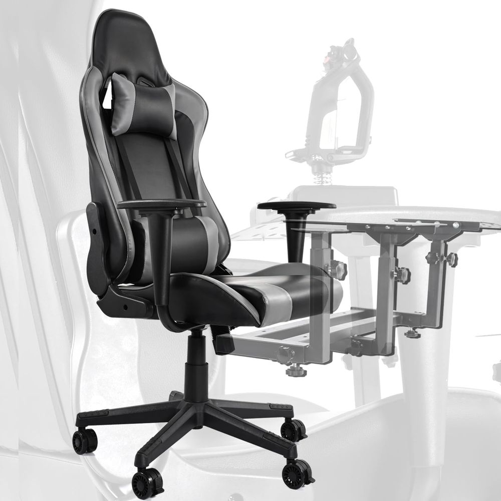 Gaming & Esports District - Sedia da Gaming Reclinabile con Schienale