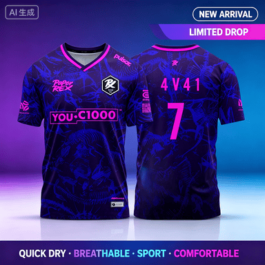 Esports Gaming Teams - 26_27 T-shirt Paper Rex Valorant per