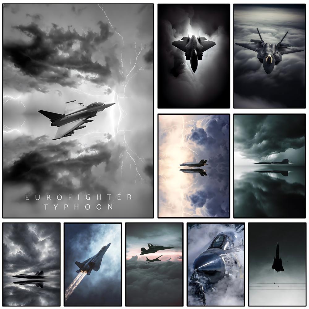 Esports Gaming Lounge - Poster da parete con aereo da