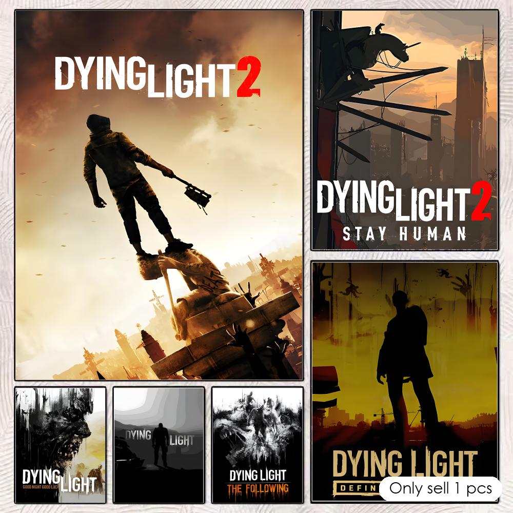 Esports Gaming Lounge - Poster D-Dying L-LightS HD per decorazione