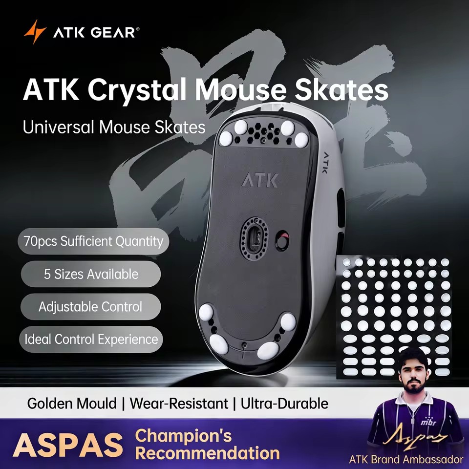 Esports Gaming Pcs - ATK Crystal Jade Pattini per Mouse