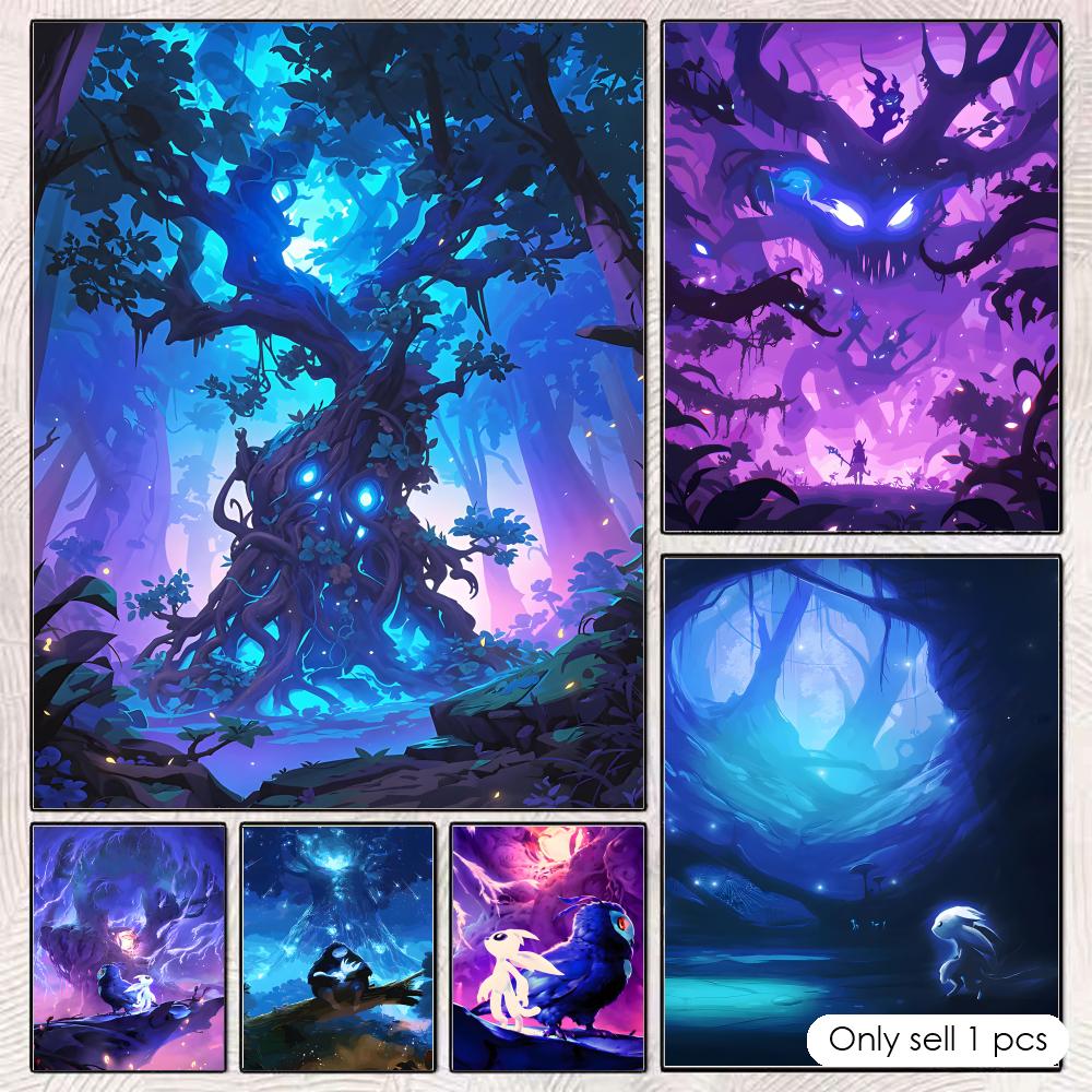 Esports Gaming Lounge - Poster O-Ori and the B-Blind F-ForestS