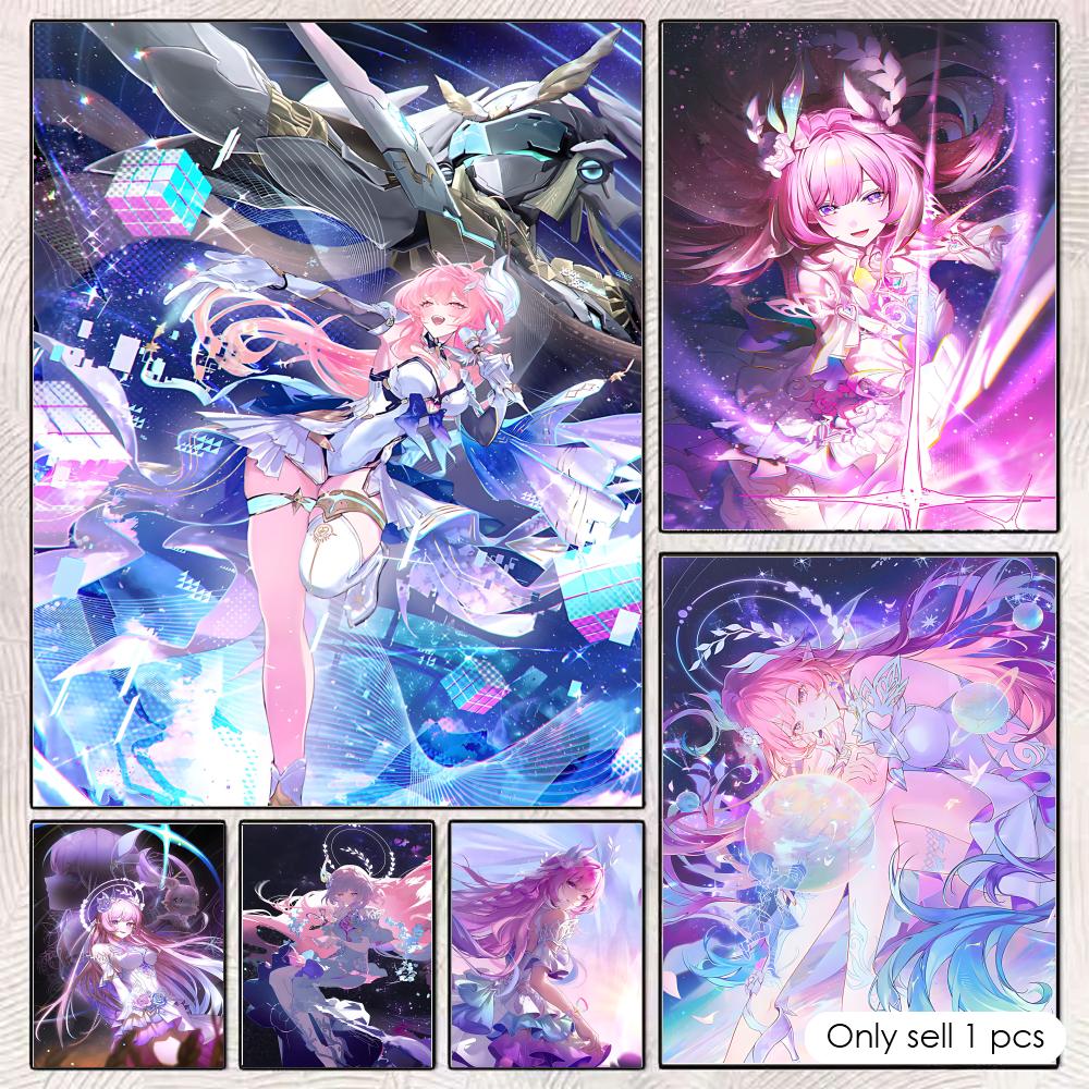Esports Gaming Lounge - W-Wuthering W-Waves A-AemeathS Poster decorativo da