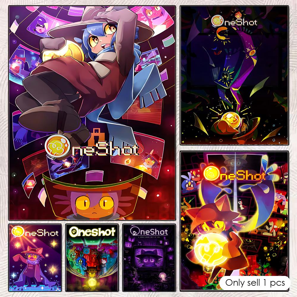 Esports Gaming Lounge - Poster da parete Puzzle Game O-OneShotS,