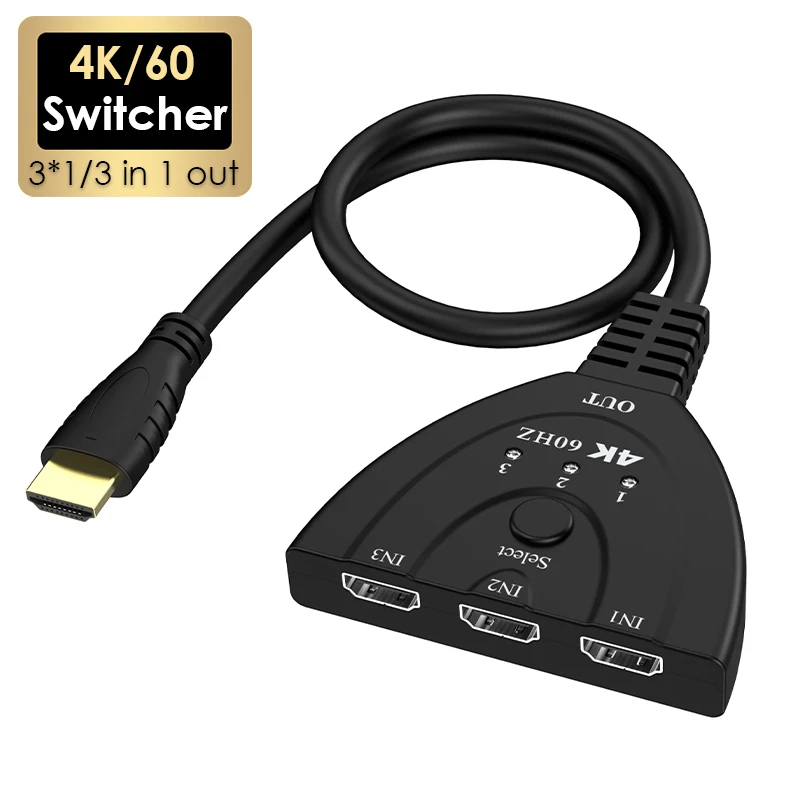 Esports Gaming Hub - Switcher HD Mini 3 Porte 4K