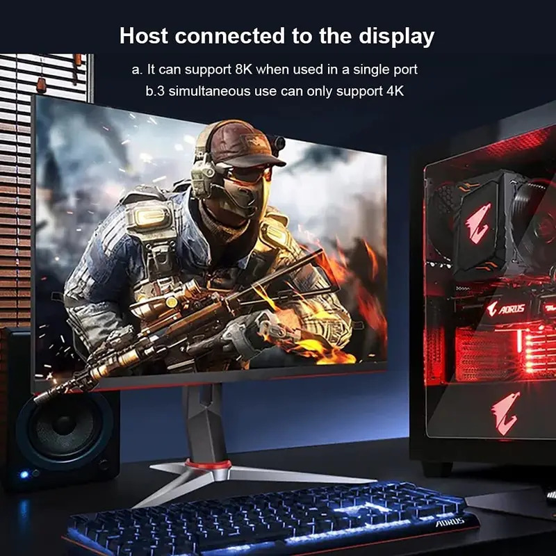 Splitter DisplayPort MST 1 in  - Esports Gaming Hub recensione e prezzo