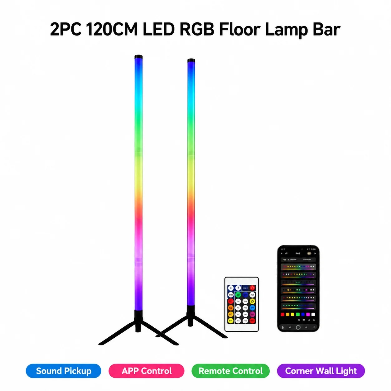 Lampada da Terra RGB 120CM, Ba - Esports Gaming Setup recensione e prezzo
