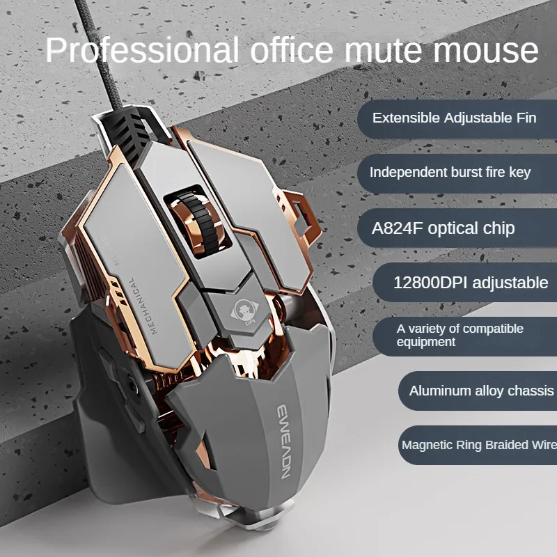 MK500 Esports Mouse da gioco W - Esports Gaming Mouse Weight Adjustable recensione e prezzo