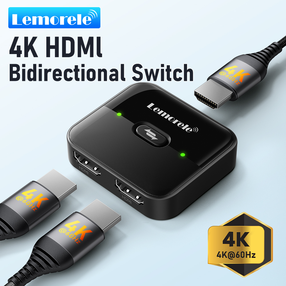 Lemorele 4K HDMI Splitter Swit - Esports Gaming Hub recensione e prezzo