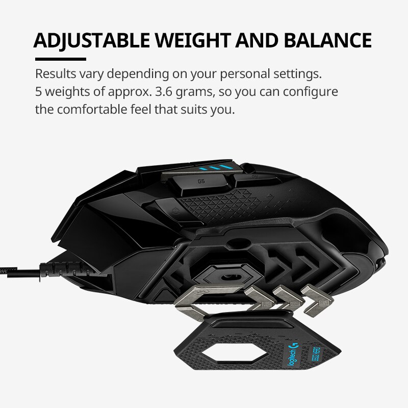 Logitech G502hero Master Mouse - Esports Gaming Mouse Weight Adjustable recensione e prezzo