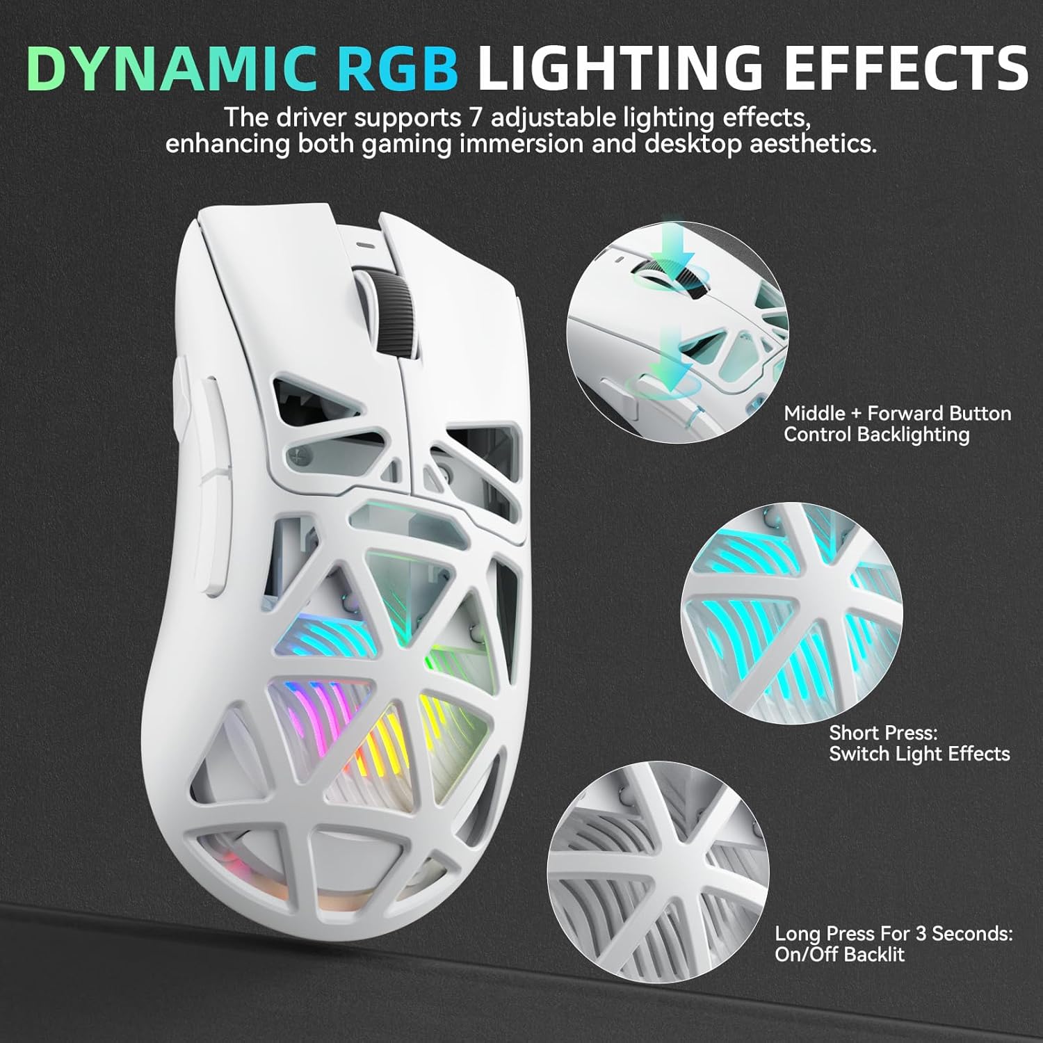 AULA SC620 Nuovo Mouse da Gami - Esports Gaming Mouse Weight Adjustable recensione e prezzo