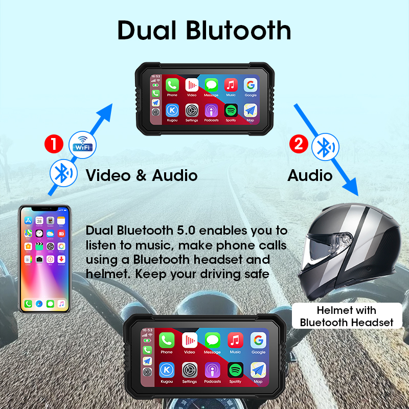 Schermo Carplay da 6,25 pollic - Dual Monitor Stand recensione e prezzo