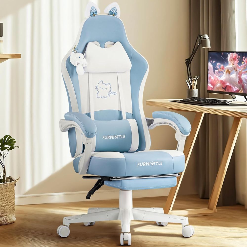 Sedia da Gaming Ergonomica Blu - Gaming & Esports District recensione e prezzo