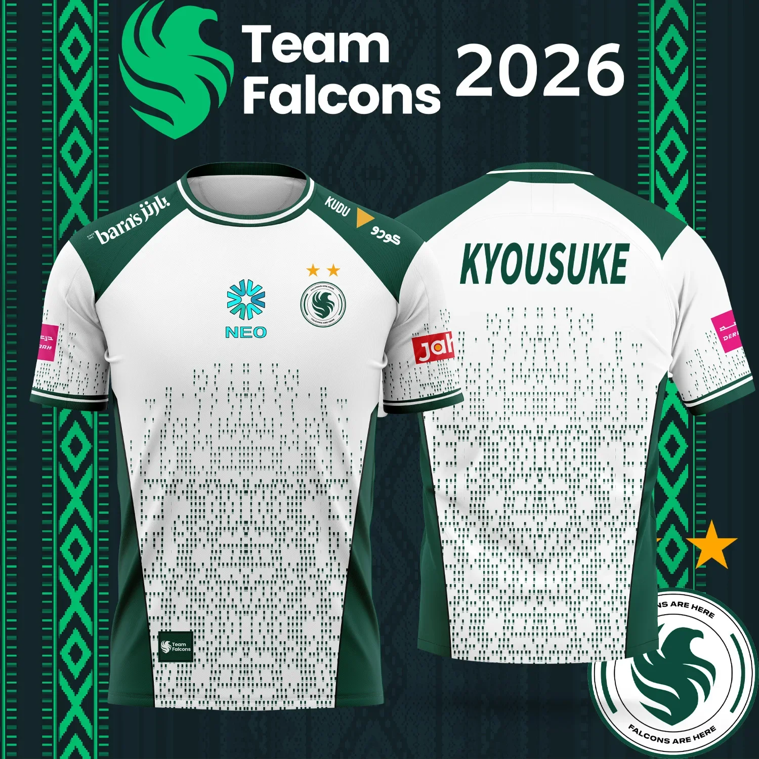 Nuova Maglia 2026 TEAM Falcons - Esports Gaming Teams recensione e prezzo