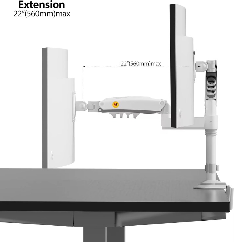Supporto da tavolo per doppio  - Dual Monitor Stand recensione e prezzo