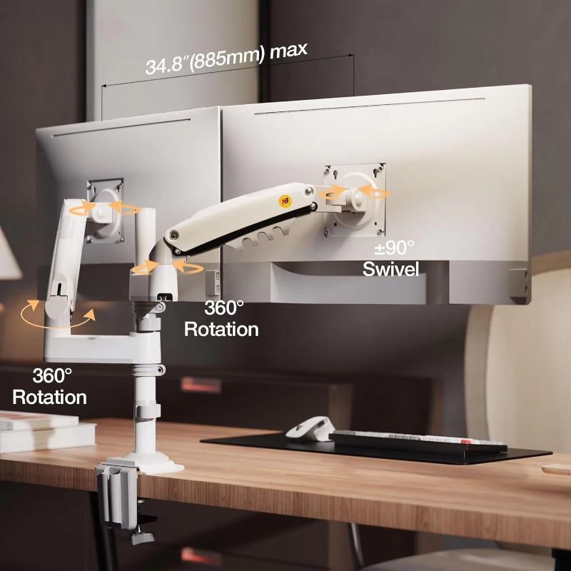 Supporto da tavolo per doppio  - Dual Monitor Stand recensione e prezzo