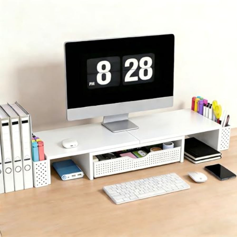 Organizzatori e Accessori da S - Dual Monitor Stand recensione e prezzo