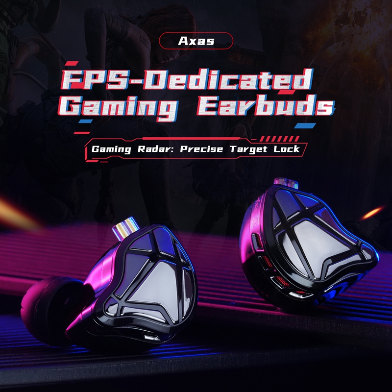    Cuffie IEM KZ Axas FPS Gam - Esports Gaming Setup recensione e prezzo